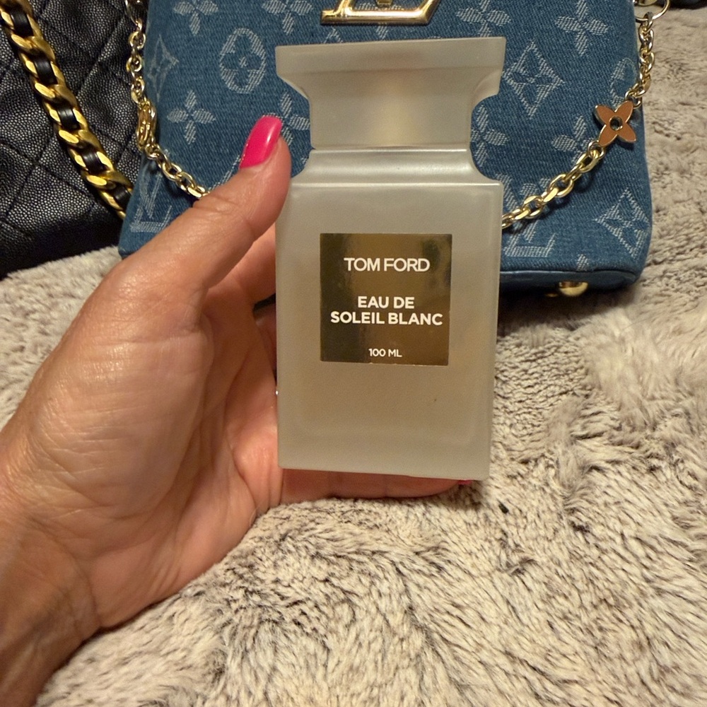 Tom Ford Eau de Soleil Blanc 3.4 oz 100ml used see pic for fill line
